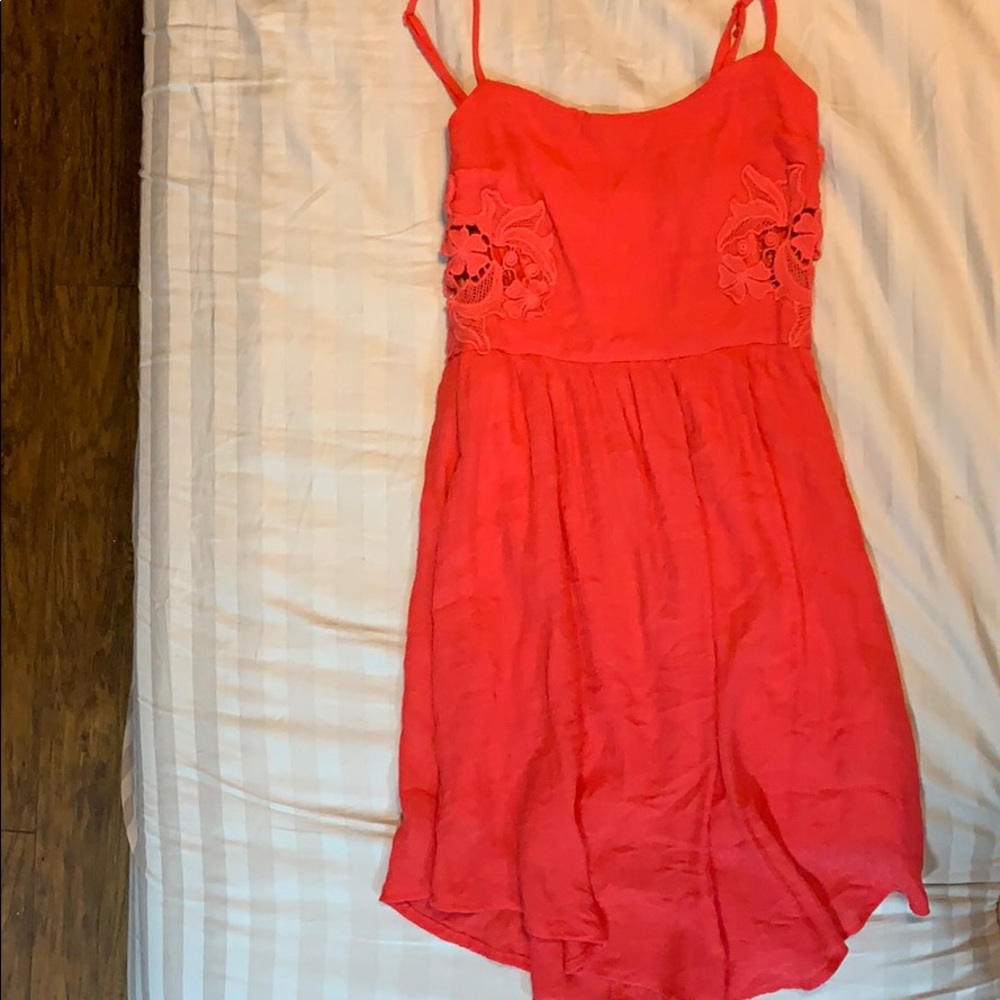 Socialite cute embroidered cutout dress, worn once